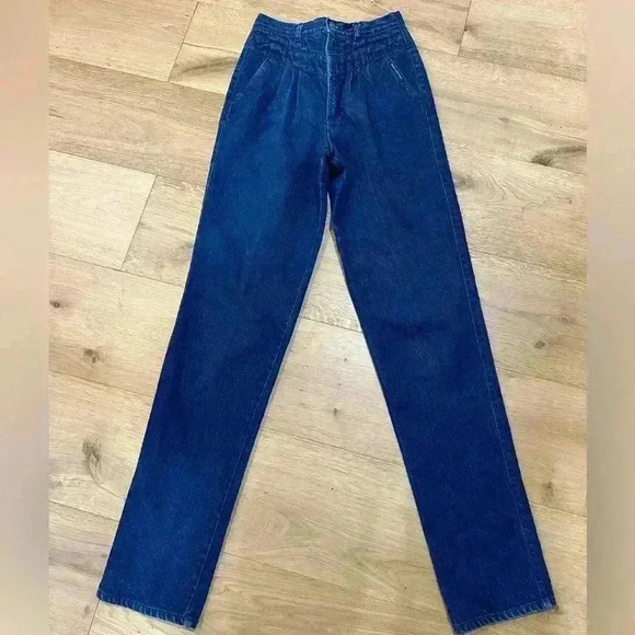 Vintage Rocky Mountain High Waisted Jeans Size 30/11 - Picture 1 of 7